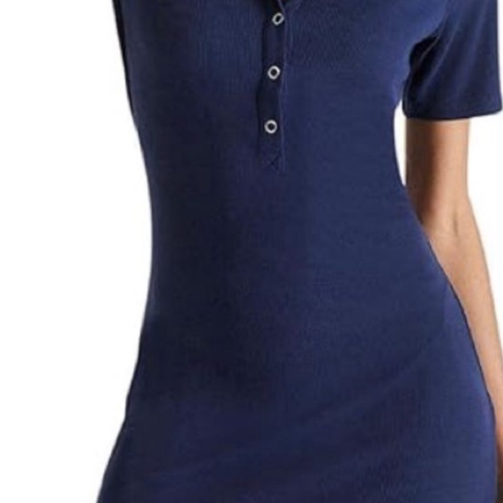 French Connection Ribbed Bodycon dress - Picture 3 of 5